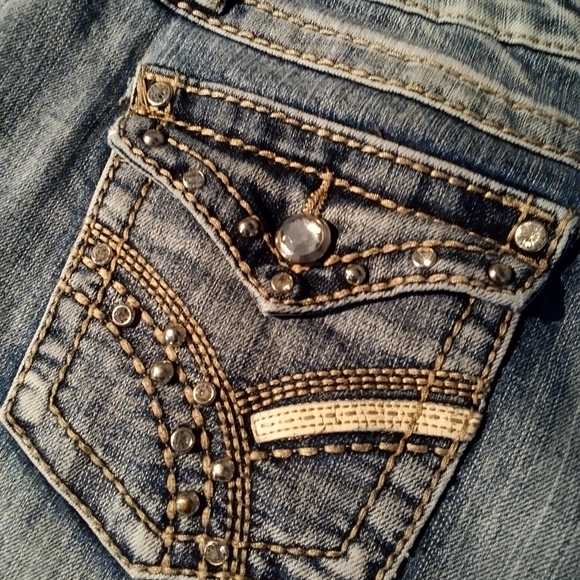 Earl Jeans embellished jeans 13JR - Picture 2 of 9